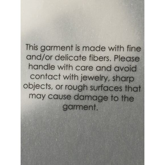 Cotton by Autumn Cashmere Open Pointelle Duster Black Size Large NEW With Tags - Picture 10 of 14